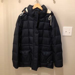Abercrombie Navy Puffer
